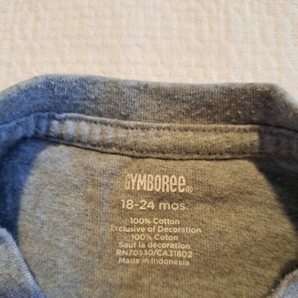 Gymboree boys size 18-24 months tiger long sleeved shirt, vguc - Picture 2 of 3